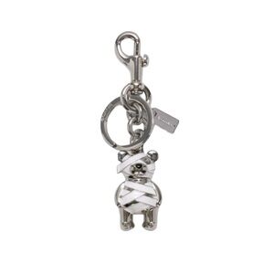 Coach Mummy Bear Halloween Bag Charm (NWT)